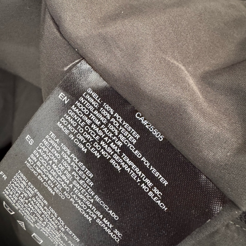 NOIZE Winter Long Length Parka, size L - Picture 9 of 13